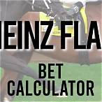 super heinz flag free bet calculator